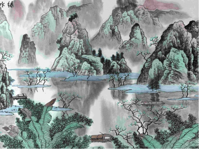 陈希文山水画