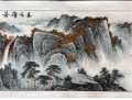 房景州泰山雄姿