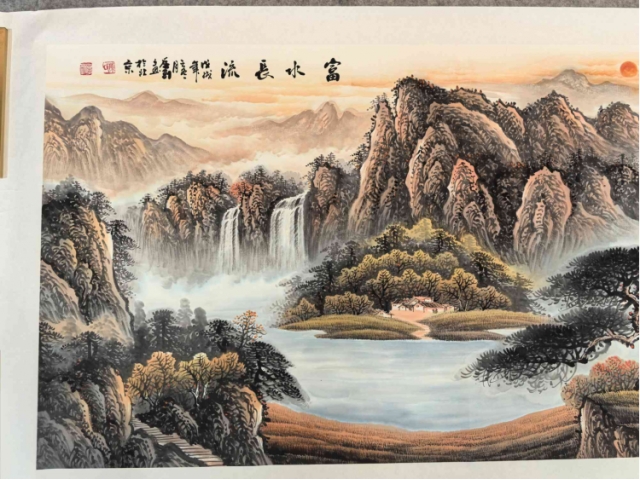陈厚刚山水画