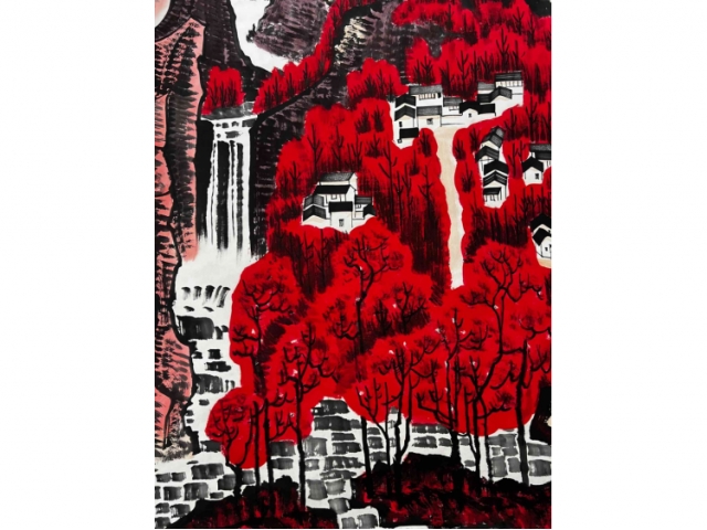 万山红遍
