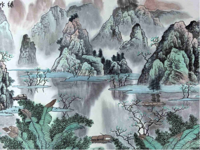 陈希文山水画