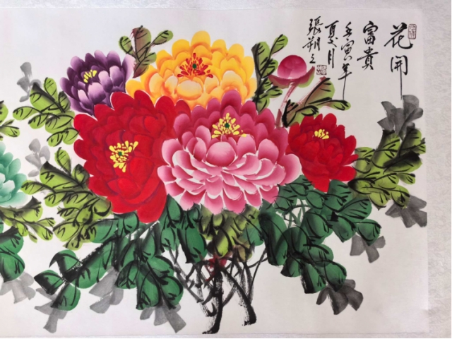 张朔之牡丹花