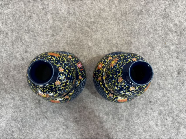镂空掐丝青花葫芦