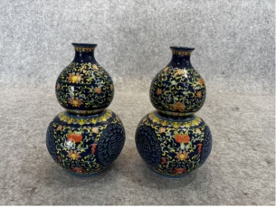 镂空掐丝青花葫芦