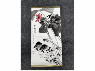 卢承豪五平尺立轴