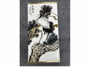 卢承豪五平尺立轴