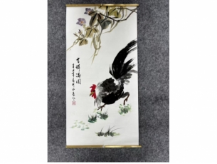 卢承豪五平尺立轴