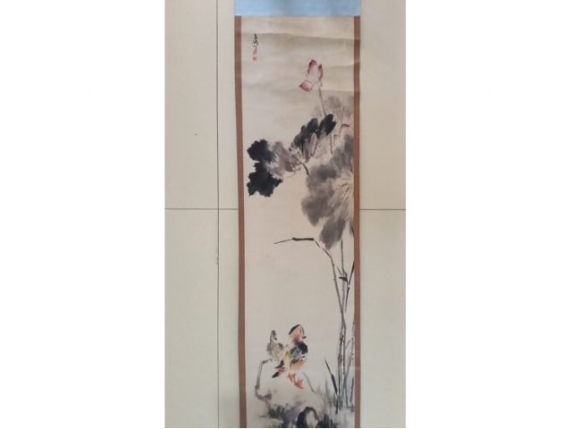 王雪涛的鸟语花香四条屏