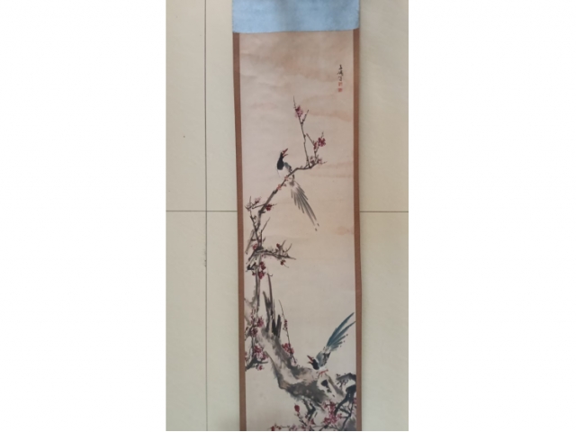 王雪涛的鸟语花香四条屏