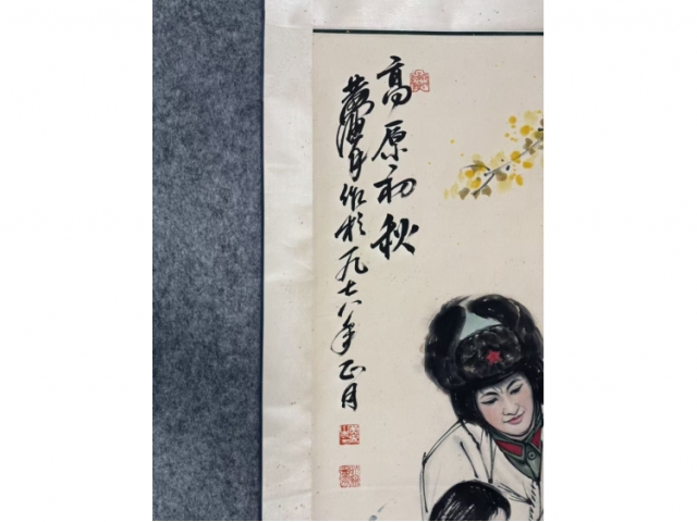 民间旧藏画-黄胄