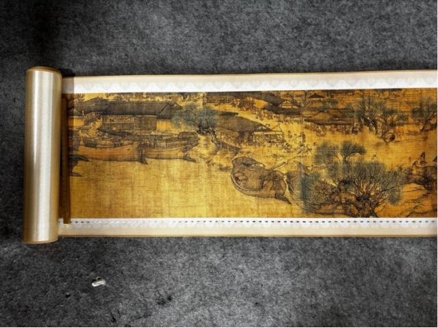 民间旧藏画-清明上河图