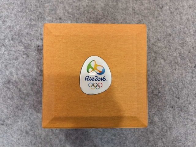 民间收藏-巴西奥运会青白玉