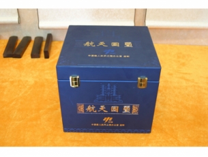 民间收藏-航天青白玉玉玺