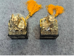 民间收藏-九龙玉玺