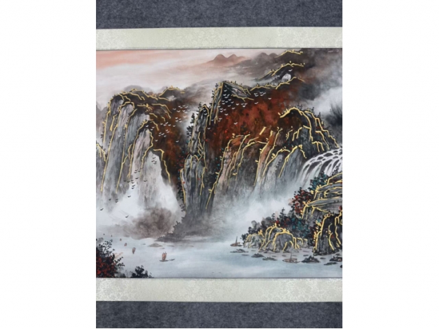 民间典藏画-敖特