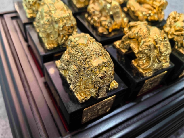 民间旧藏-九龙组玺