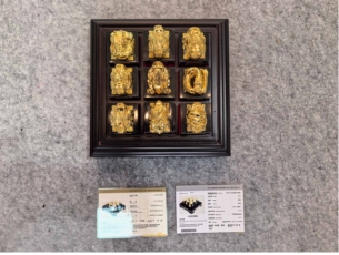 民间旧藏-九龙组玺