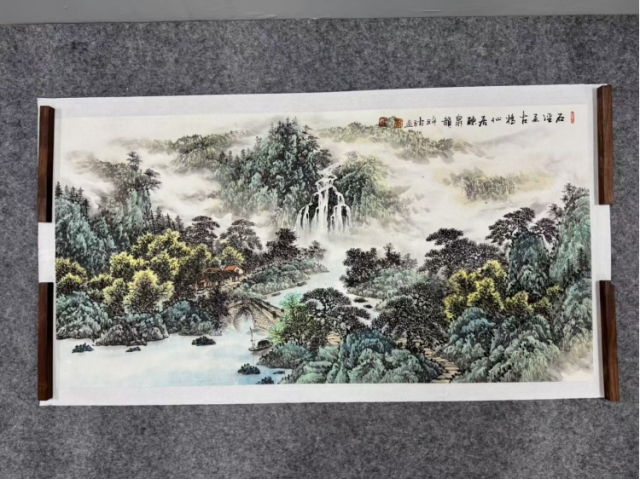 民间典藏画-叶阿林国画