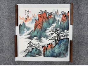民间收藏-姜国华斗方