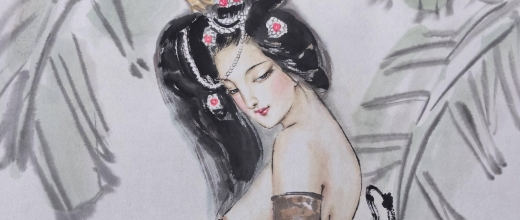 薛林兴仕女图